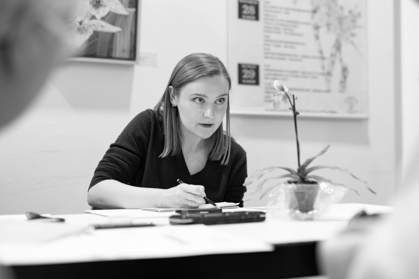 Daria at the World Orchid Conference 2026 · Photo: Paul Upward